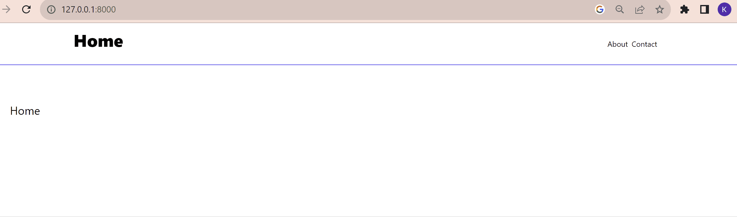 The nav bar is attached to the top of the page. It provides nav-links to all three components.